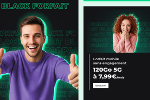 Forfait Red by SFR 120 Go 5G/30 Go UE/DOM, Appels, (...)