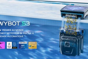 Wybot S3 : le robot piscine 3.0 avec IA et vidage (...)
