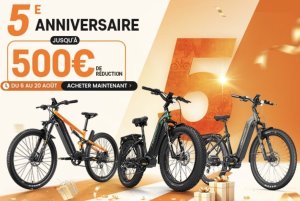 Anniversaire 5 ans Buybestgear, les Fat Bike Lankeleisi (...)