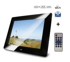 Cadre photo 8 pouces DUAL PV 8-2 WiFi, photos par email, météo, rss 39€90 livré