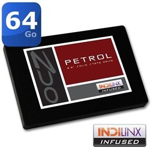 Disque dur SSD OCZ 64Go SSD 2.5" PETROL à 39€99 !