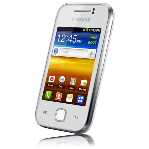 Smartphone Android Samsung Galaxy Y débloqué 39€90 livré après ODR. Vite !