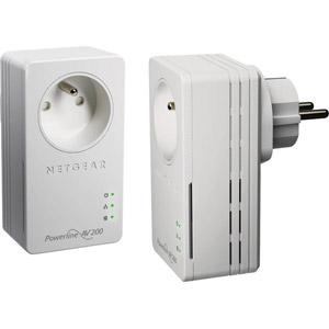 2 CPL 200Mbps Netgear XAVB1601 prise femelle 34€90 livré