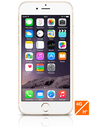 iPhone 6 OR version 128GO à 659€, version iPhone 6 PLUS argent à 769€