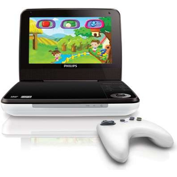 DVD Portable Philips PD7010 + Manette sans fil + CD de 10 Jeux 49€ livré