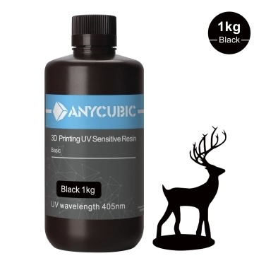 Les Résines UV Anycubic, différentes couleurs, 1Kg à 23€99 port compris