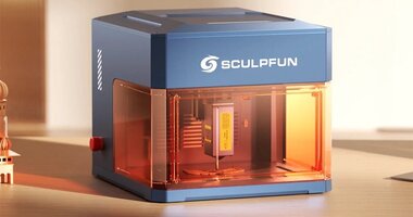 Nouvelle SCULPFUN iCube Ultra 12W, un mini graveur laser (…)