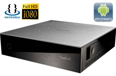TizzBird F30 en test. Un vrai disque dur multimédia Android