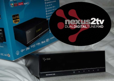 O2 Media Nexus2TV testé. multimédia HD, Double Tuner TNT, magnétoscope....