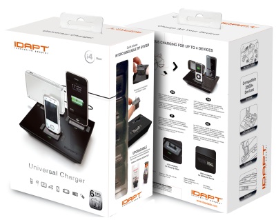 IDAPT I4, station de recharge universelle iPhone,mini/micro USB, DSI ... à 9.90 contre 45 €