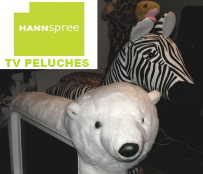 TV LCD Peluche Hannspree Novelty, des TV adorables pour nos bambins