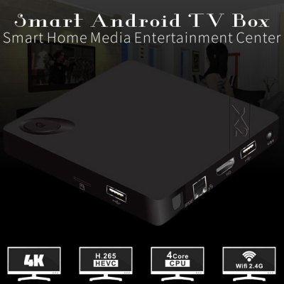 Lecteur 4K Box Android Beelink X2 à processeur cortex-A7 H3