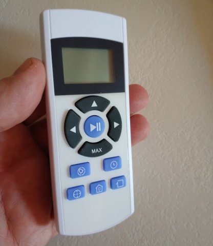 Toujours la même télécommande