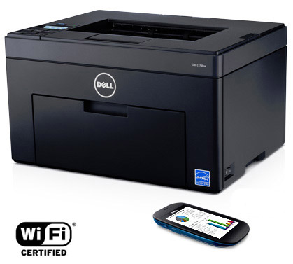 Vente privée Imprimante Laser Couleur Wifi DELL C1760NW 64€ (-70%)