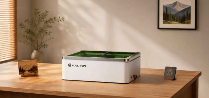 SCULPFUN E1, la machine de gravure Laser en caisson DIODE 12 watts passes à 409€