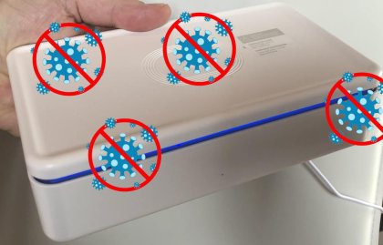 TEST Stérilisateur UV-C Energea Stera 360, la boite qui désinfecte et charge sans fil votre Smartphone