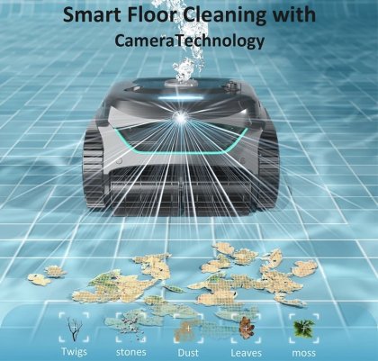 WYBOT C2 Vision, adieu la corvée du nettoyage de piscine (caméra IA, sans fil, multi mode…) à 589€