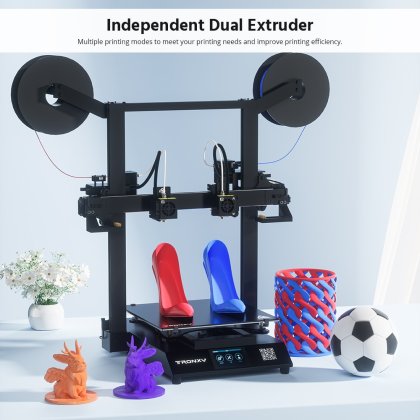 Tronxy Gemini S, l'impression double couleur IDEX, double extrudeur à 489€