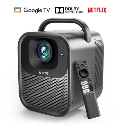 ETOE Seal Pro, le Projecteur vidéo GoogleTV version 1300 LUMENS pour 279€ garantie 2 ans