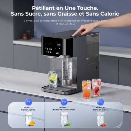 Hydrofast C300, Le purificateur d'eau tout-en-un (chaud, froid, gazeuse) à 579€ tout garantie
