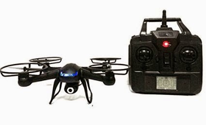 Mini Drone Quadcopter DM007 caméra 2Mpx 23.9€