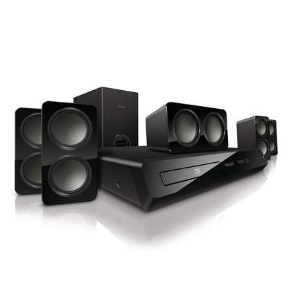 Ensemble Home cinéma DVD/DIVX 5.1 PHILIPS HTS 3531/12 à 63,20 € port inclu