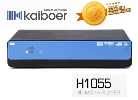 Un PN D'OR pour le lecteur multimédia HD H1055 de Kaiboer