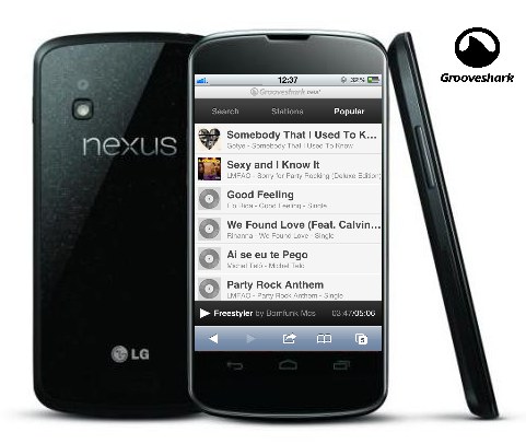 Grooveshark HTML5, musique illimitée et gratuite sur votre Smartphone et tablette