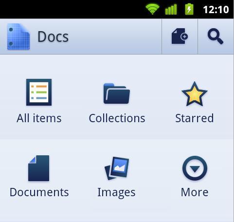 Google Docs pour Android