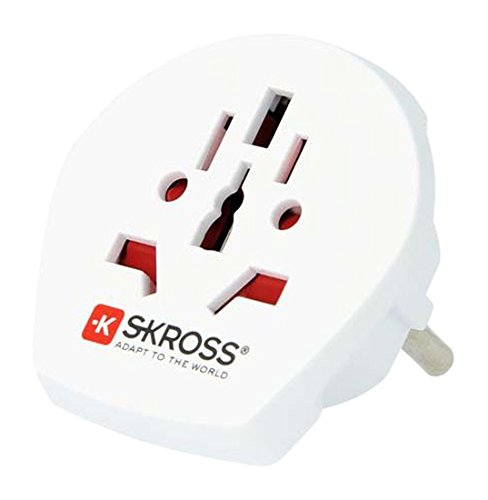 Adaptateur de prise Skross universel Chine/Monde vers France/Europe à 6€90 @ Amazon