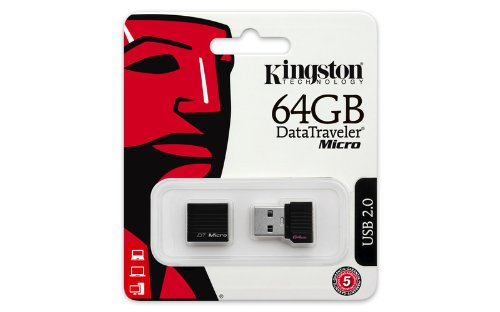 Micro Clé USB 2.0 64 Go Kingston DataTraveler 15€13 livrée