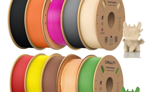 Lot de 3 bobines PLA Creality Hyper Series, Bleu Rouge (...)