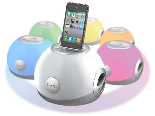 iHome IP15 Dock enceinte iPhone multi couleur en soldes 24€99