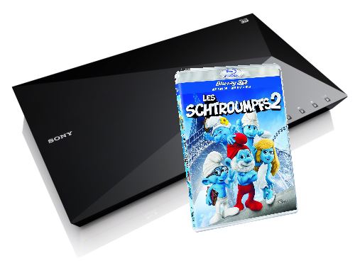 Lecteur BLU-RAY 3D Sony BDP-S4100 DLNA MKV + 1 film 3D offert (val 25€) 77€44 livrés 