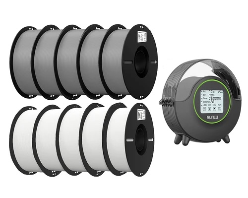 10 kg de filaments Creality et boite séchage Sunlu à 129€ (Entrepôt EU)
