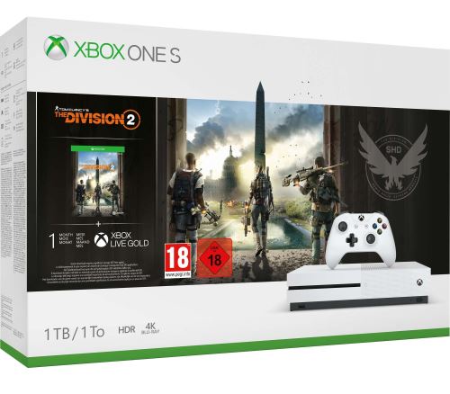 Console Microsoft Xbox One S 1 To lecteur BLU-RAY 4K + 1 jeu compatible NETFLIX/MYCANAL et KODI 159€99, ALL DIGITAL 99€