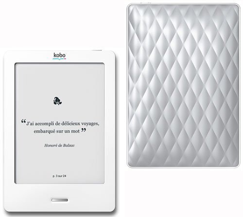 Liseuse Kobo Touch tactile 6 pouces 39€90 (adhérents Fnac)