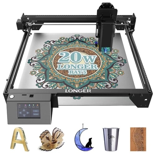 La machine de gravure et découpe Laser 20 Watts LONGER RAY5 à 339€