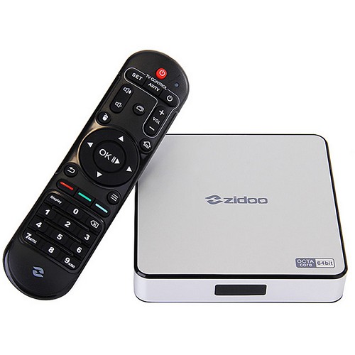 Super BOX TV 4K Android ZIDOO X6 PRO 8 Audio HD valeur sure 79€