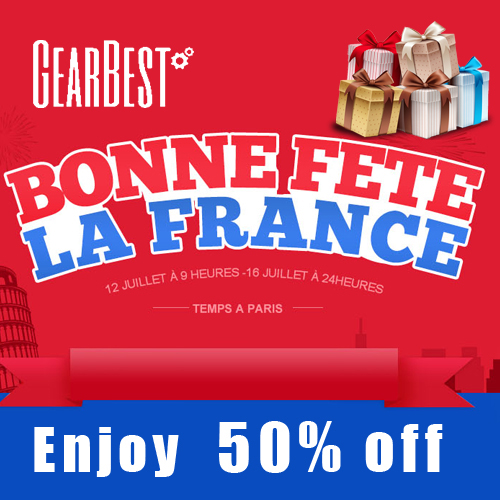 Opération 14 Juillet chez Gearbest, Imprimante 3D à 160€ livrée