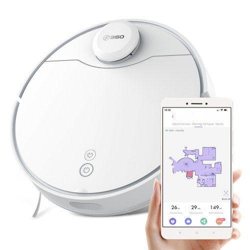 Nouvel aspirateur robot 360 S6 PRO, plus de silence, plus d'autonomie et une télécommande en bonus