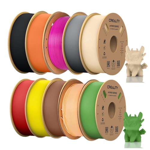 Lot de 10 bobines 1 Kg PLA Creality Hyper Series, 10 couleurs 129,99€ stock EU