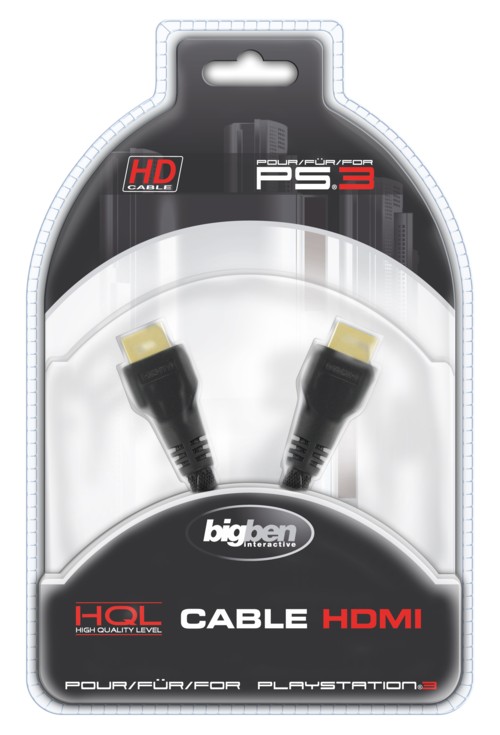 Câble Hdmi à prix cassés : Bigben 87 centimes livré et même 57 centimes !