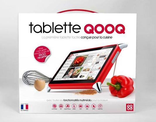 La tablette tactile pour cuisine QooQ en test, cook'orico !