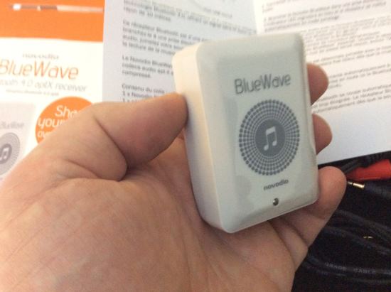 Test récepteur Bluetooth Audio Novodio Bluewave