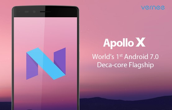 Le Vernee Apollo X, premier smartphone 10 coeurs Android 7.0