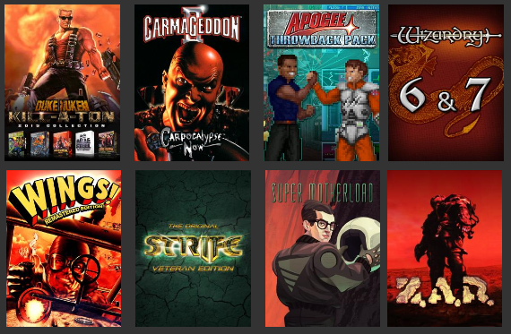 Un bundle de jeux retro sur Steam pour 2,41€
