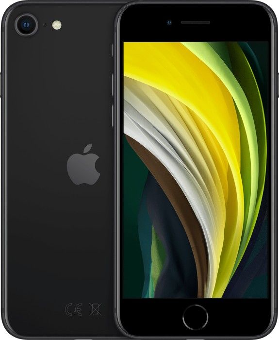 Le dernier iPhone SE 2020 noir à 469€ et 46,90€ de bon d'achat 