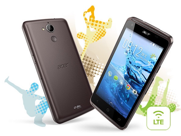 Smartphone Acer Z410 4G 4,5 pouces blanc ou noir à 67€36 (ODR 30€)