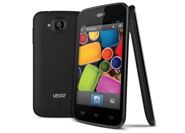 Smartphone Android 3G Yezz Andy A4M double sim 3 capots couleurs 39€99